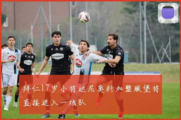 拜仁17岁小将达尼奥科加盟狼堡将直接进入一线队